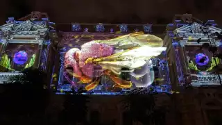 El videomapping tendrá sus últimas dos proyecciones el viernes 22 y 29 de enero.
