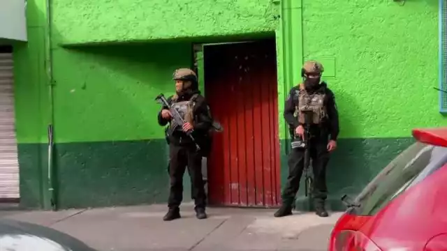 La zona fue acordonada por las autoridades luego del fuerte enfrentamiento en la CDMX
