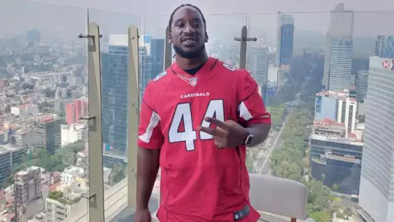 El apoyador Markus Golden, asombrado con pasión en México por la NFL El apoyador Markus Golden, asombrado con pasión en México por la NFL