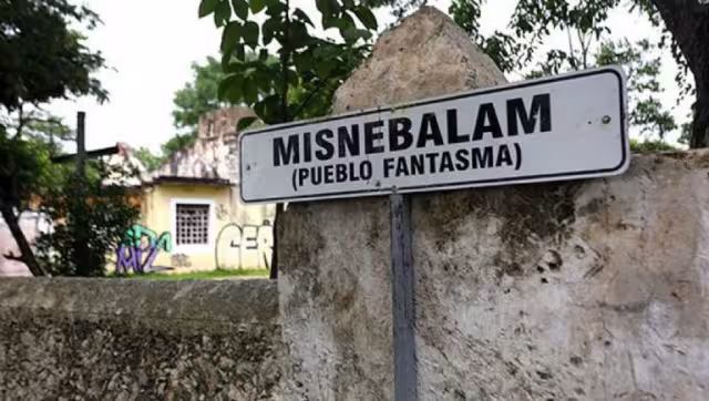 Misnebalam es popular por ser un pueblo fantasma de Mérida