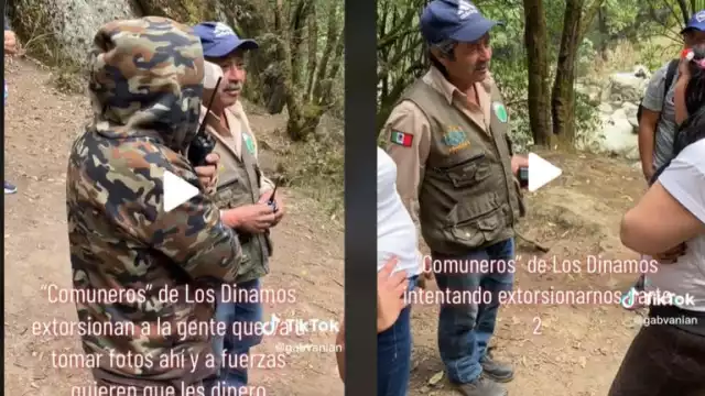 En el parque Los Dinamos, comuneros extorsionan a fotógrafos