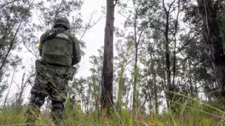 Sujetos armados y elementos de la Secretaría de la Defensa Nacional (Sedena) se enfrentaron este martes en Ixtlán