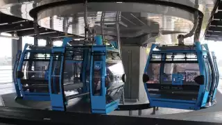 La Línea 1 del Cablebús ha sido una alternativa de transporte para los habitantes del oriente de la CDMX. Foto: CUARTOSCURO