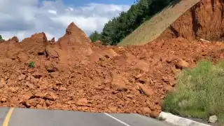 El lugar del percance se encuentra completamente cerrado