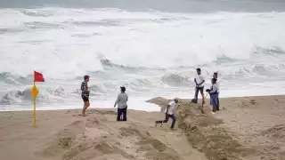 El huracán Bonnie tomó fuerza en México. Foto: Cuartoscuro