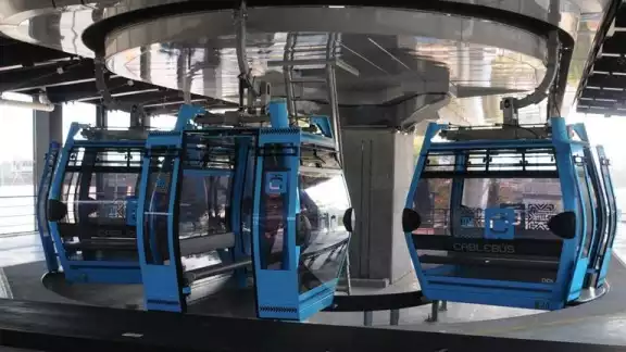 La Línea 1 del Cablebús ha sido una alternativa de transporte para los habitantes del oriente de la CDMX. Foto: CUARTOSCURO La Línea 1 del Cablebús ha sido una alternativa de transporte para los habitantes del oriente de la CDMX. Foto: CUARTOSCURO