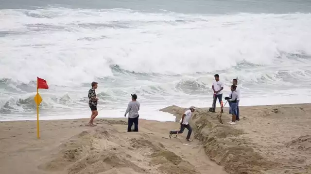 El huracán Bonnie tomó fuerza en México. Foto: Cuartoscuro