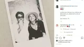 Regina Blandón y Martín Altomaro