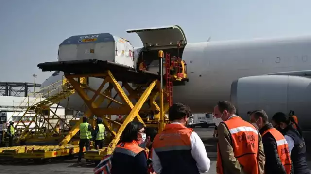 Será el próximo 25 de marzo cuando se trasladará más de un millón de dosis de vacunas contra el SARS-CoV-2