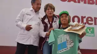 Medio Metro estuvo en un evento en el municipio de Chiconcuac