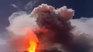 En 2021 también hizo erupción el monte Etna