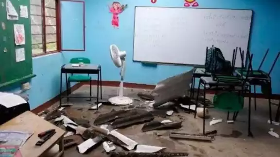 Escuelas fueron nuevamente objeto de robos, dejando pérdidas cercanas a los 300 mil pesos