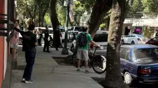 Los vecinos fueron alertados por la fuerte movilización