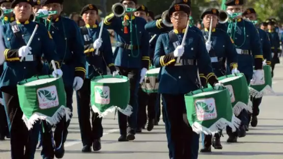 Escuelas como el Cecyte participan en el desfile del 16 de septiembre que se realiza en Cancún, donde recuerdan la Independencia de México Escuelas como el Cecyte participan en el desfile del 16 de septiembre que se realiza en Cancún, donde recuerdan la Independencia de México