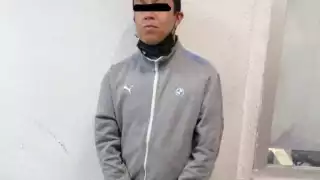 Kevin "N" el delincuente de 33 años fue detenido y presentado ante el agente del Ministerio Público