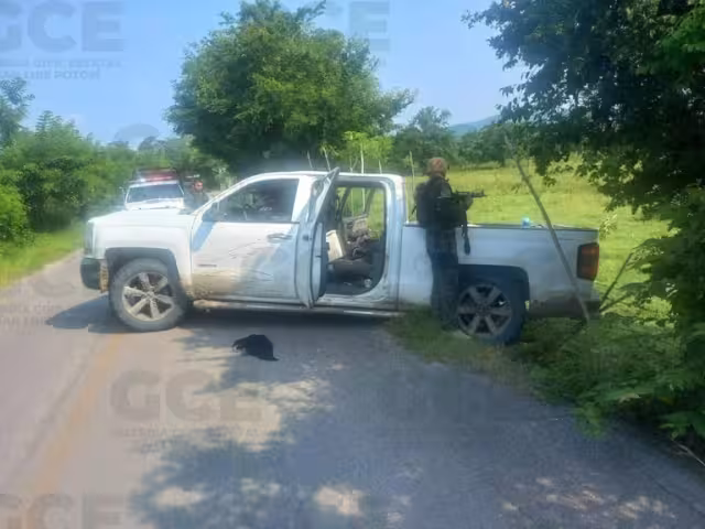 Reportan enfrentamiento armado en San Luis Potosí