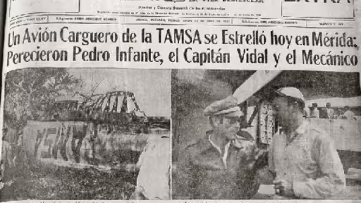 ¿Quién manejaba el avión en el que murió Pedro Infante? - PorEsto