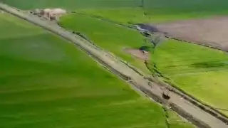 Deformación en Turquía de 4 metros