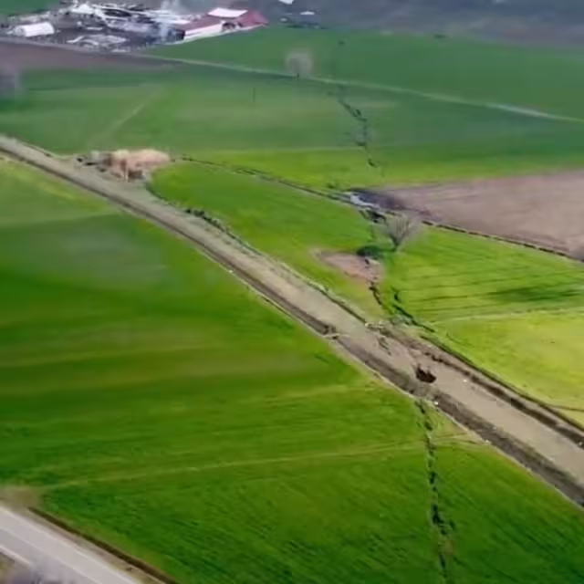 Deformación en Turquía de 4 metros