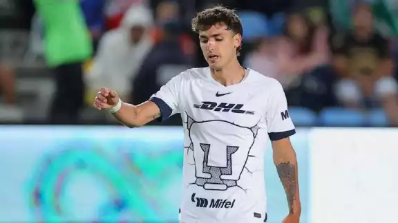 Juan Dinenno se va de los Pumas y llega a Brasil Juan Dinenno se va de los Pumas y llega a Brasil