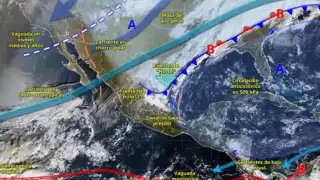 ¡Alerta en estos estados por el Frente Frío 27! Serán 72 horas de lluvias torrenciales y frío; ¿también en la Península de Yucatán?