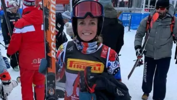 Sarah Schleper hará historia al ser la única mujer que ha competido en 6 olímpicos. Foto: Especial