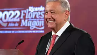 Presidente AMLO en conferencia de prensa