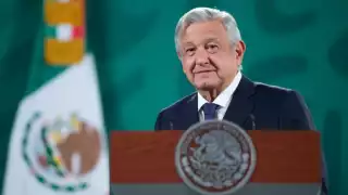 AMLO en conferencia de prensa