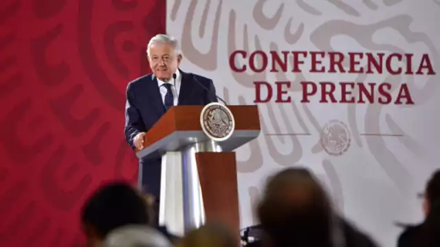 Presidente Andrés Manuel López Obrador en conferencia de prensa
