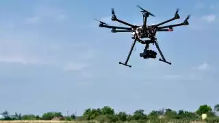 Con los drones se alcanza reforestar cañadas y laderas de difícil acceso en los bosques de Veracruz