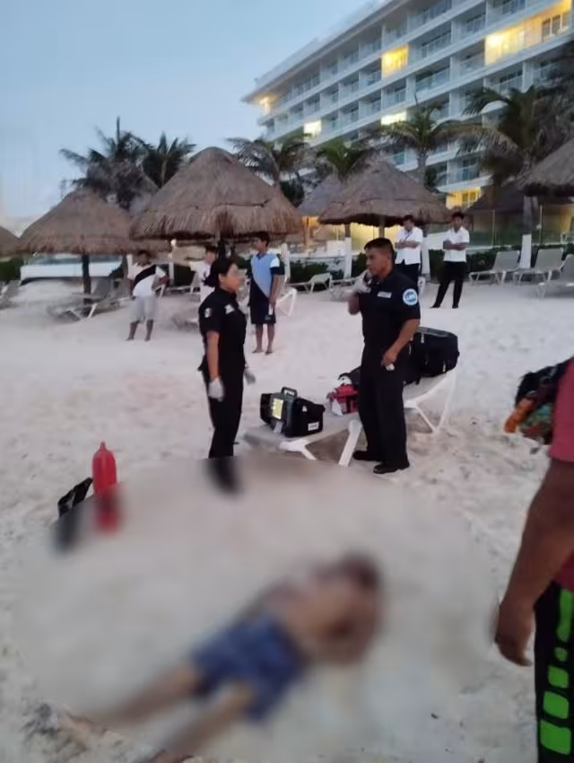 Ocurrió en la Playa Gaviota Azul