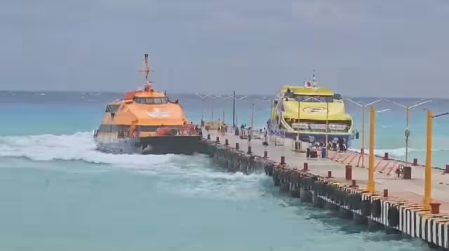 La medida responde a las condiciones marítimas adversas.