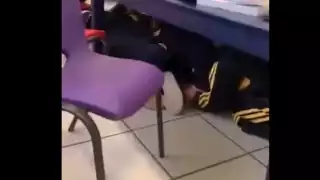 Maestra calma a alumnos durante balacera en Guaymas