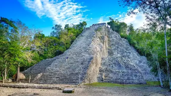 La zona arqueológica de Cobá fue cerrada el pasado mes de julio por un caso detectado de COVID-19 La zona arqueológica de Cobá fue cerrada el pasado mes de julio por un caso detectado de COVID-19