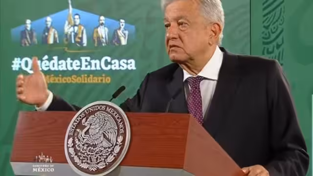 AMLO destacó que los casos van a la baja; sin embargo, no se "puede cantar victoria".