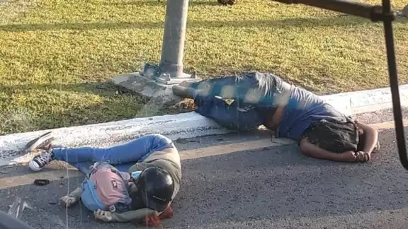 Los lesionados fueron llevados al Hospital General de Cancún