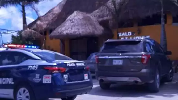 Elementos de la Policía Municipal, Guardia Nacional (GN) y agentes de la Policía de Investigación (PDI), arribaron al sitio Elementos de la Policía Municipal, Guardia Nacional (GN) y agentes de la Policía de Investigación (PDI), arribaron al sitio