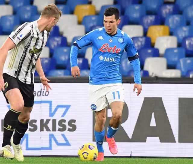 Chucky Lozano se perderá partidos decisivos con el Napoli