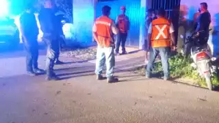 Las autoridades recibieron el reporte y acudieron al lugar