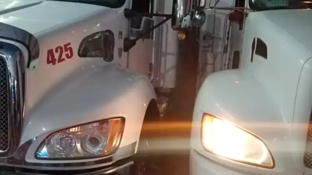 Los daños fueron materiales