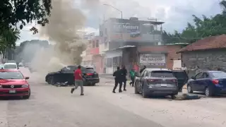 Esta tarde se desplegó un operativo de búsqueda de los responsables