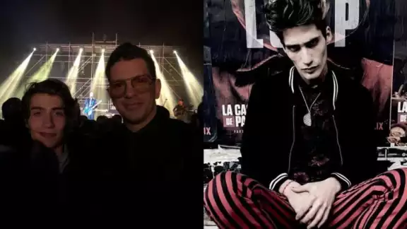 Algunos usuarios grabaron la pantalla y compartieron el material explícito del hijo del cantante Yahir