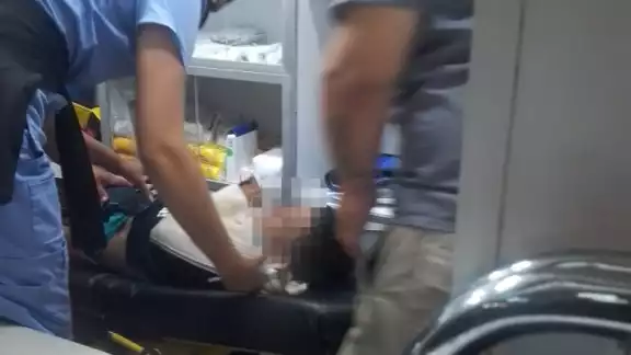 Debido a la lesión requirió ser trasladado a un hospital en la ciudad de Mérida Debido a la lesión requirió ser trasladado a un hospital en la ciudad de Mérida