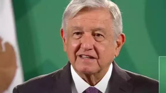 López Obrador, durante su conferencia de prensa López Obrador, durante su conferencia de prensa