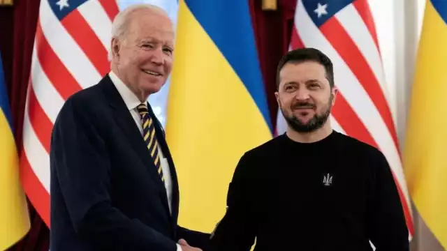 El presidente de EE.UU. está en Ucrania