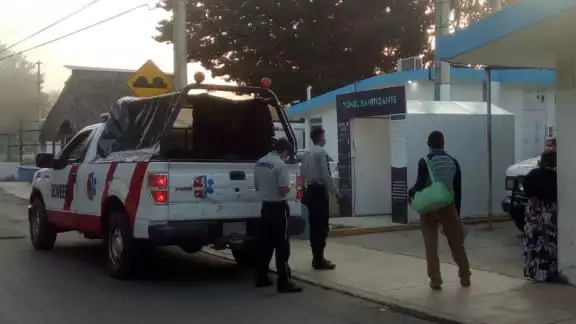 La mujer fue trasladada junto con su bebe al Hospital Integral La mujer fue trasladada junto con su bebe al Hospital Integral