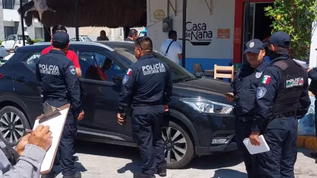 Elementos de la Policía Municipal montaron un operativo de búsqueda