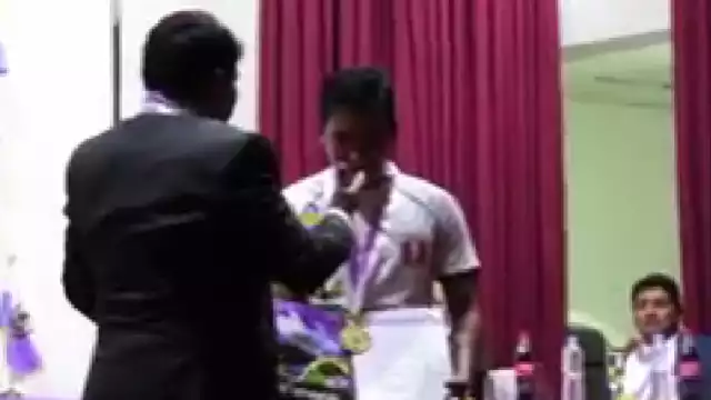 El atleta panamericano mostró su enojo contra el alcalde