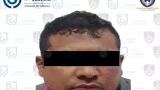 El hombre ya fue asegurado y llevado a la CDMX