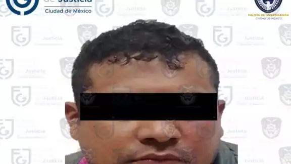 El hombre ya fue asegurado y llevado a la CDMX El hombre ya fue asegurado y llevado a la CDMX
